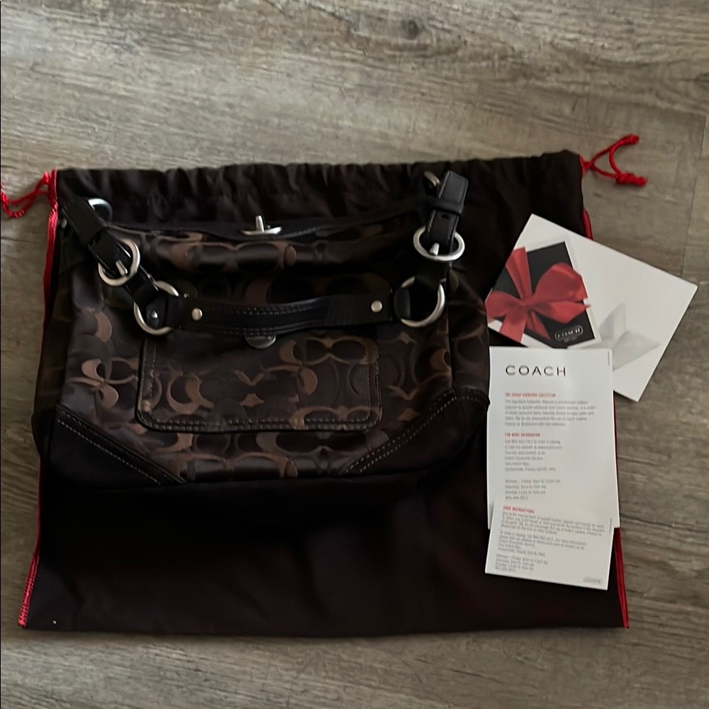 Coach Brown Handbag